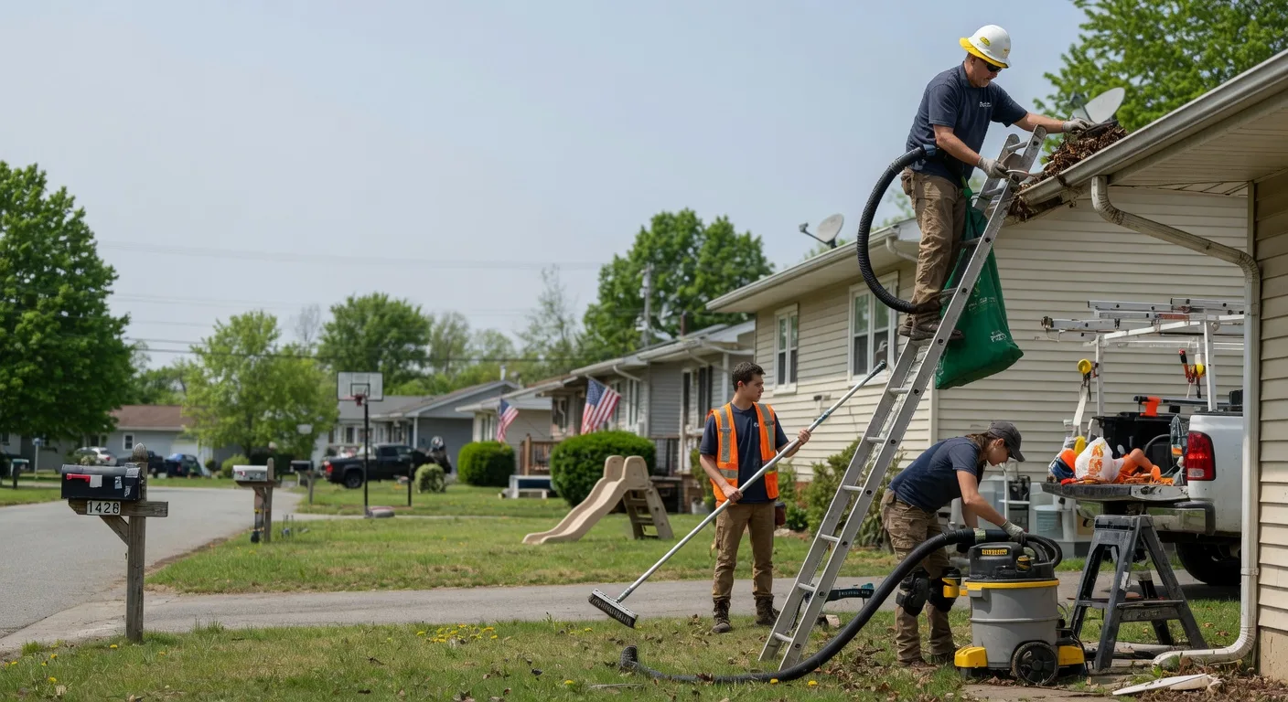 Gutter Installation in Lock Springs, MO near me